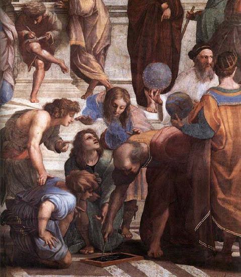 RAFFAELLO Sanzio The School of Athens china oil painting image